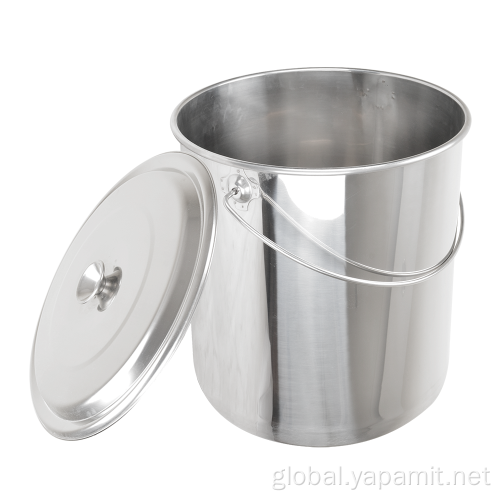 China Stainless Steel Straight Water Bucket Supplier